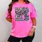 Rebels Mascot Iridescent Effect Ready to Press Transfer DTF Transfer Sublimation Transfer