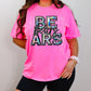 Bears Mascot Iridescent Effect Ready to Press Transfer DTF Transfer Sublimation Transfer