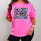 Cowboys Mascot Iridescent Effect Ready to Press Transfer DTF Transfer Sublimation Transfer