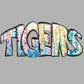 Tigers FloralMascot Ready to Press Transfer DTF Transfer Sublimation Transfer
