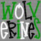 Wolverines Mascot Ready to Press Transfer DTF Transfer