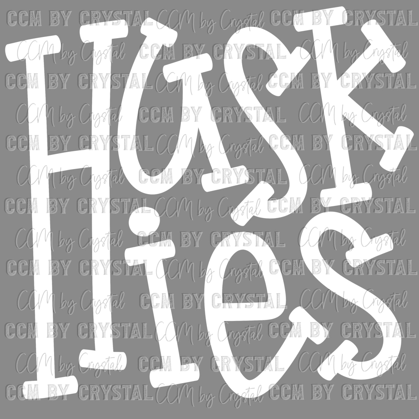 Huskies Mascot Ready to Press Transfer DTF Transfer