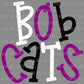 Bobcats Mascot Ready to Press Transfer DTF Transfer