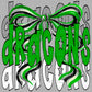 Dragons Mascot Green Ready to Press Transfer DTF Transfer Sublimation Transfer