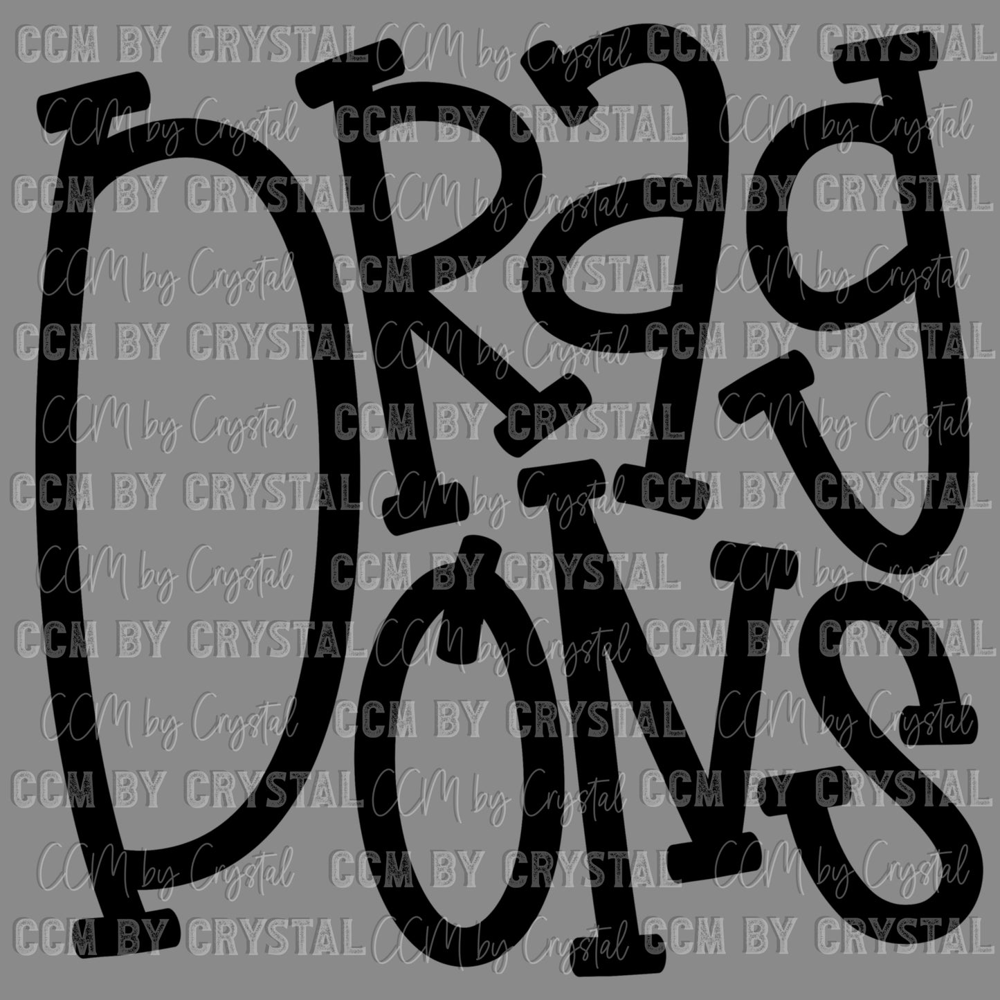Dragons Mascot Ready to Press Transfer DTF Transfer Sublimation Transfer