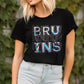 Bruins Mascot Iridescent Effect Ready to Press Transfer DTF Transfer Sublimation Transfer