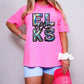 Elks Mascot Iridescent Effect Ready to Press Transfer DTF Transfer Sublimation Transfer