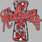 Redbirds Cross Mascot Ready to Press Transfer DTF Transfer Sublimation Transfer