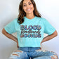 Bloodhounds Mascot Iridescent Effect Ready to Press Transfer DTF Transfer Sublimation Transfer