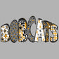 Bobcats Gold Mascot Ready to Press Transfer DTF Transfer Sublimation Transfer