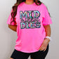 Muddies Mascot Iridescent Effect Ready to Press Transfer DTF Transfer Sublimation Transfer