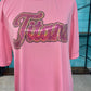 Mascot Pink Out Spangle Light Pink Gildan or A4 Drifit T-Shirt