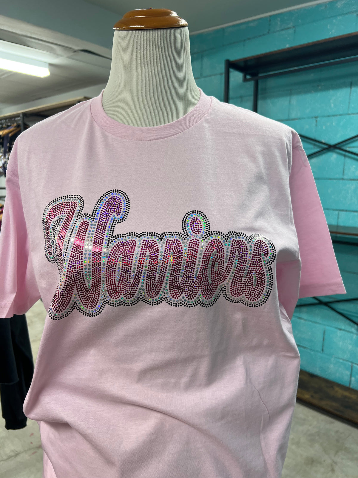 Mascot Pink Out Spangle Light Pink Gildan or A4 Drifit T-Shirt