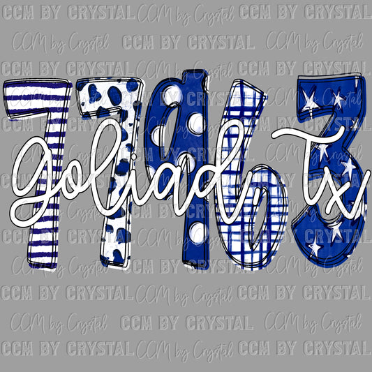 Personalized Zip-code City and State Ready to Press Transfer DTF Transfer Sublimation Transfer