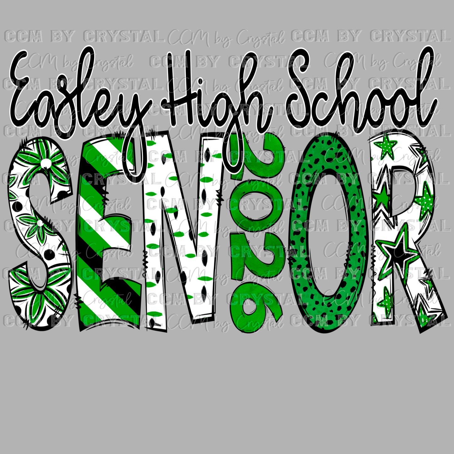 Personalized Senior 2026 with High School Name Ready to Press Transfer DTF Transfer Sublimation Transfer