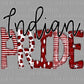 Indian Pride Maroon Ready to Press Transfer DTF Transfer Sublimation Transfer