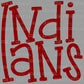 Indians Maroon Ready to Press Transfer DTF Transfer Sublimation Transfer
