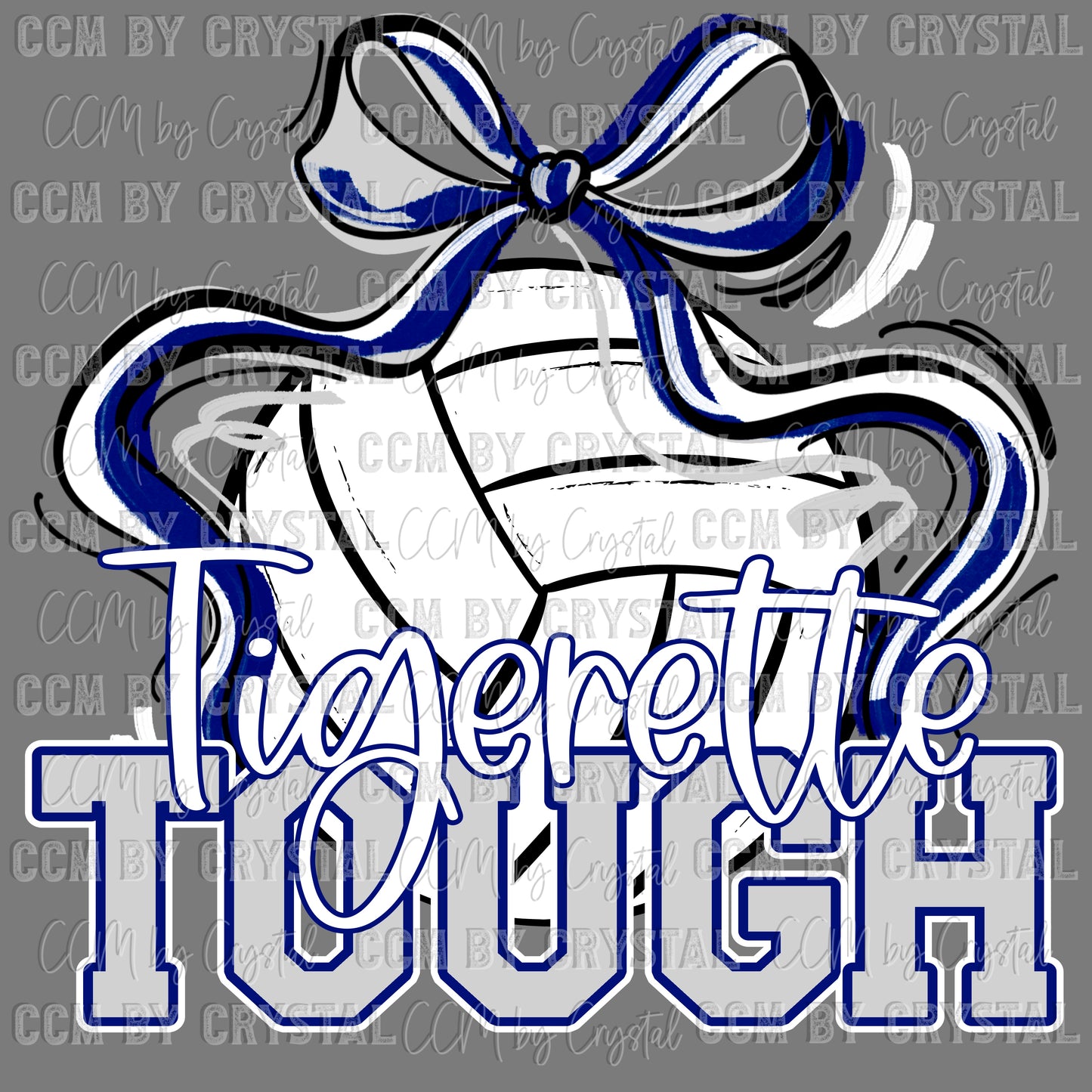 Goliad Tigerette Tough Volleyball T-Shirt