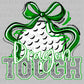 Dragon Tough Golf Green Mascot Ready to Press Transfer DTF Transfer Sublimation Transfer