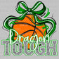 Dragon Tough Basketball Green Mascot Ready to Press Transfer DTF Transfer Sublimation Transfer
