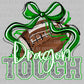 Dragon Tough Football Green Mascot Ready to Press Transfer DTF Transfer Sublimation Transfer