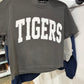 TIGERS Fuzzy Comfort Colors T-Shirt