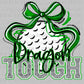 Dragon Tough Golf Green Mascot Ready to Press Transfer DTF Transfer Sublimation Transfer