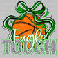 Eagle Tough Basketball Green Mascot Ready to Press Transfer DTF Transfer Sublimation Transfer