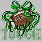 Eagle Tough Football Green Mascot Ready to Press Transfer DTF Transfer Sublimation Transfer