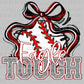 Eagle Tough Baseball Maroon Mascot Ready to Press Transfer DTF Transfer Sublimation Transfer