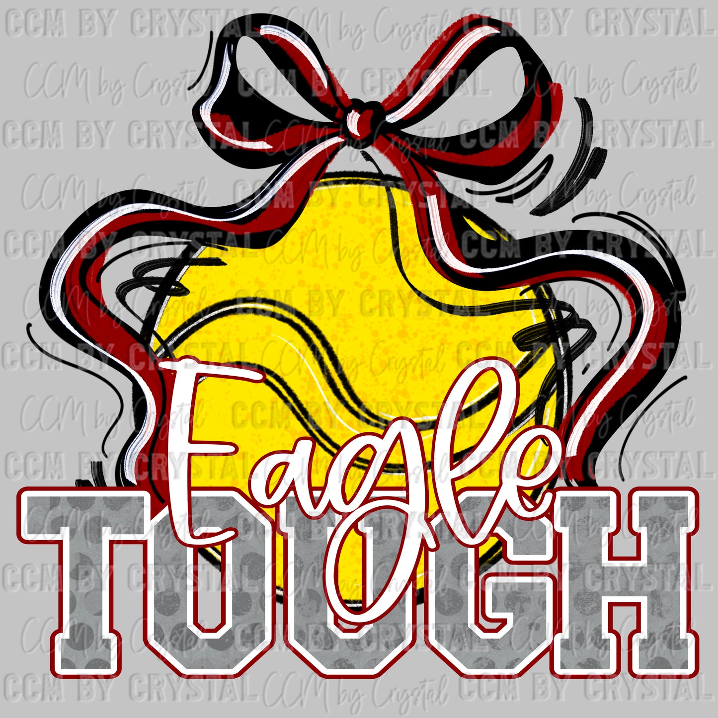 Personalized Mascot Tough Sport Mascot Ready to Press Transfer DTF Transfer Sublimation Transfer