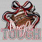 Eagle Tough Football Maroon Mascot Ready to Press Transfer DTF Transfer Sublimation Transfer