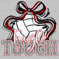Eagle Tough Volleyball Maroon Mascot Ready to Press Transfer DTF Transfer Sublimation Transfer