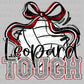 Leopard Tough Volleyball Maroon Mascot Ready to Press Transfer DTF Transfer Sublimation Transfer