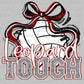 Leopard Tough Volleyball Maroon Mascot Ready to Press Transfer DTF Transfer Sublimation Transfer