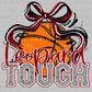 Leopard Tough Basketball Maroon Mascot Ready to Press Transfer DTF Transfer Sublimation Transfer