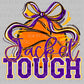 Jacket Tough Basketball Gold Purple Mascot Ready to Press Transfer DTF Transfer Sublimation Transfer