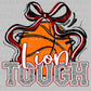 Lion Tough Basketball Maroon Mascot Ready to Press Transfer DTF Transfer Sublimation Transfer