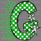 G Gobblers Mascot Sports Ready to Press Transfer DTF Transfer Sublimation Transfer