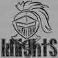 Knights Doodle Mascot Sports Ready to Press Transfer DTF Transfer Sublimation Transfer