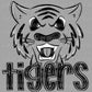 Tigers Doodle Mascot Sports Ready to Press Transfer DTF Transfer Sublimation Transfer