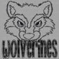 Wolverines Doodle Mascot Sports Ready to Press Transfer DTF Transfer Sublimation Transfer