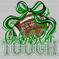 Gobbler Tough Football Green Mascot Sports Ready to Press Transfer DTF Transfer Sublimation Transfer