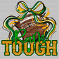 Ram Tough Green and Gold Mascot Sports Ready to Press Transfer DTF Transfer Sublimation Transfer
