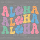 Aloha Ready to Press Transfer DTF Transfer Sublimation Transfer