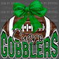 Cuero Gobblers Football Bow Mascot Ready to Press Transfer DTF Transfer Sublimation Transfer