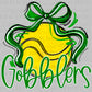 Cuero Gobblers Tennis Bow Mascot Ready to Press Transfer DTF Transfer Sublimation Transfer