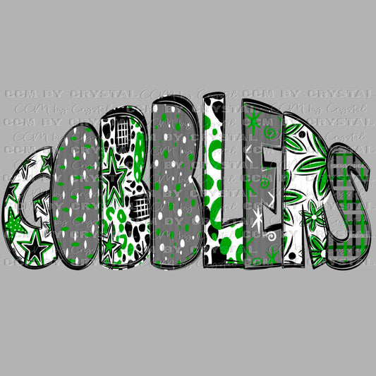 Gobblers Mascot Ready to Press Transfer DTF Transfer Sublimation Transfer