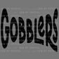 Gobblers Mascot Ready to Press Transfer DTF Transfer Sublimation Transfer
