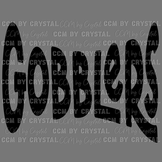 Gobblers Mascot Ready to Press Transfer DTF Transfer Sublimation Transfer